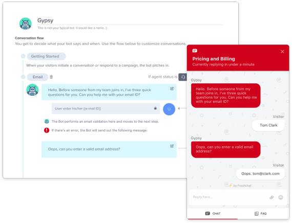正在尋找drift聊天的替代方案 免費試用freshchat