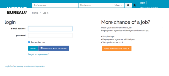 uitzendbureau variation