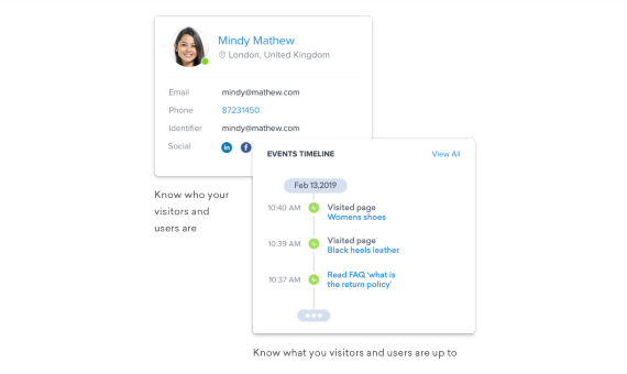 Assist customers with context