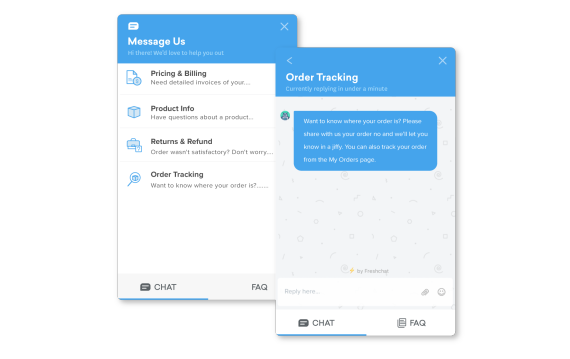 Freshchat for Ecommerce