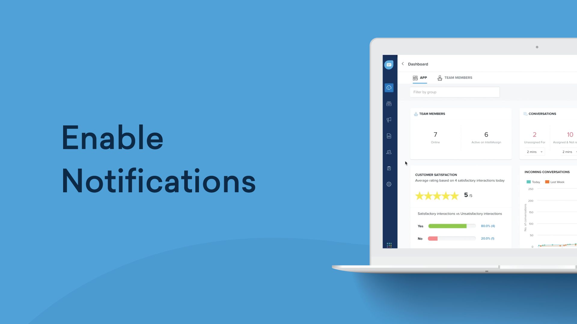 enable notifications