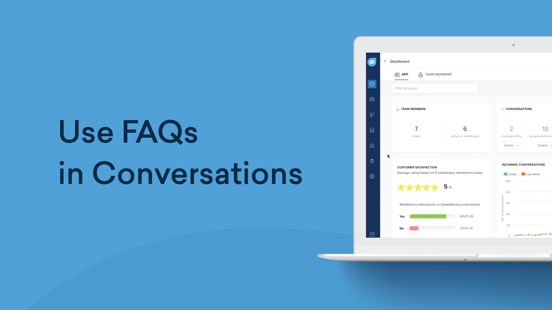 use faqs in conversations