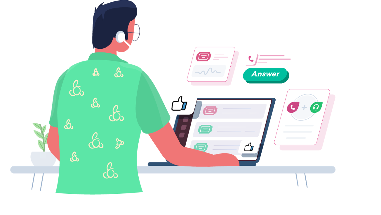 Enable speedy service and reduce frustration/ call abandonment
