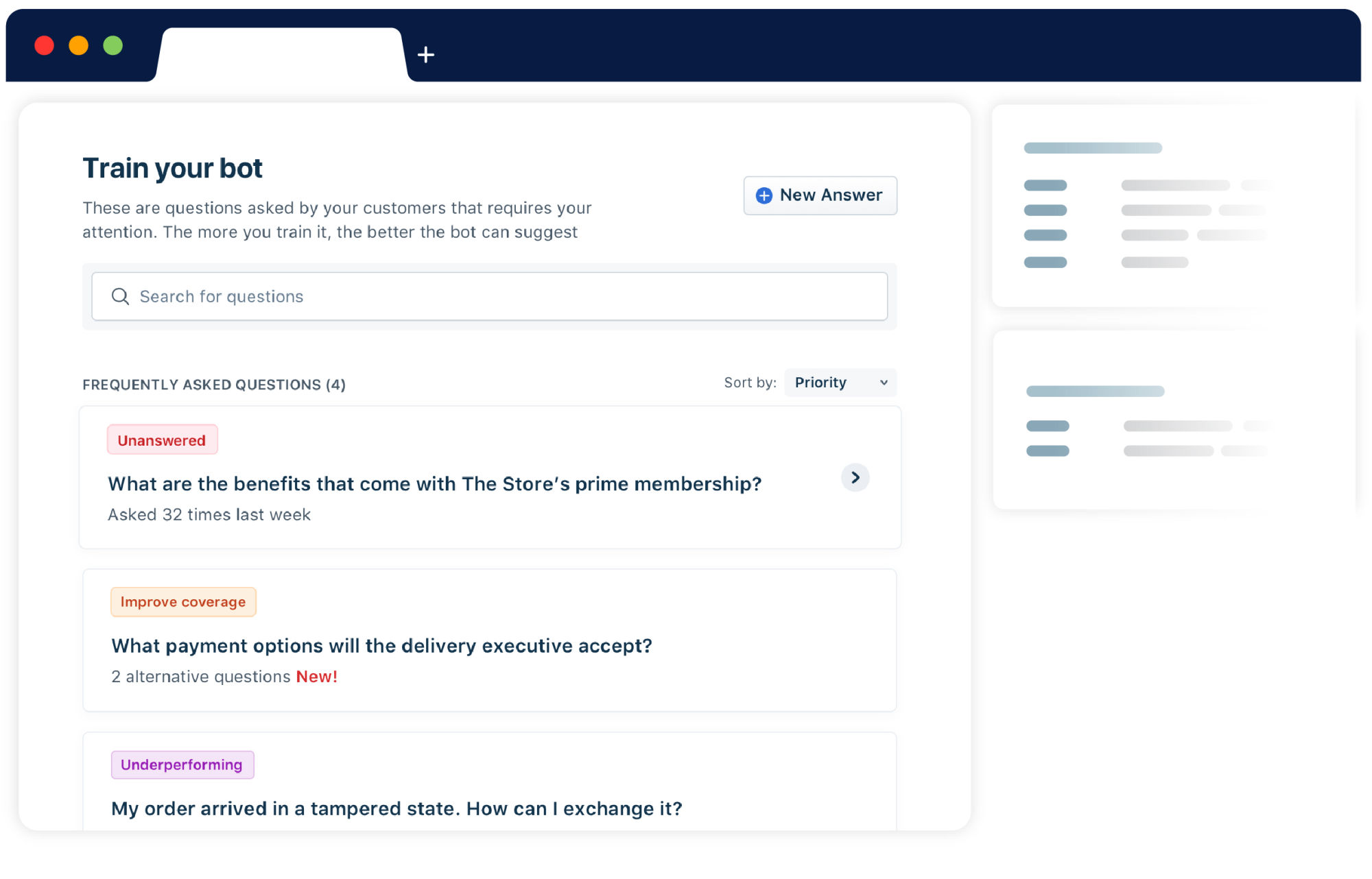 Autoservicio incorporado
