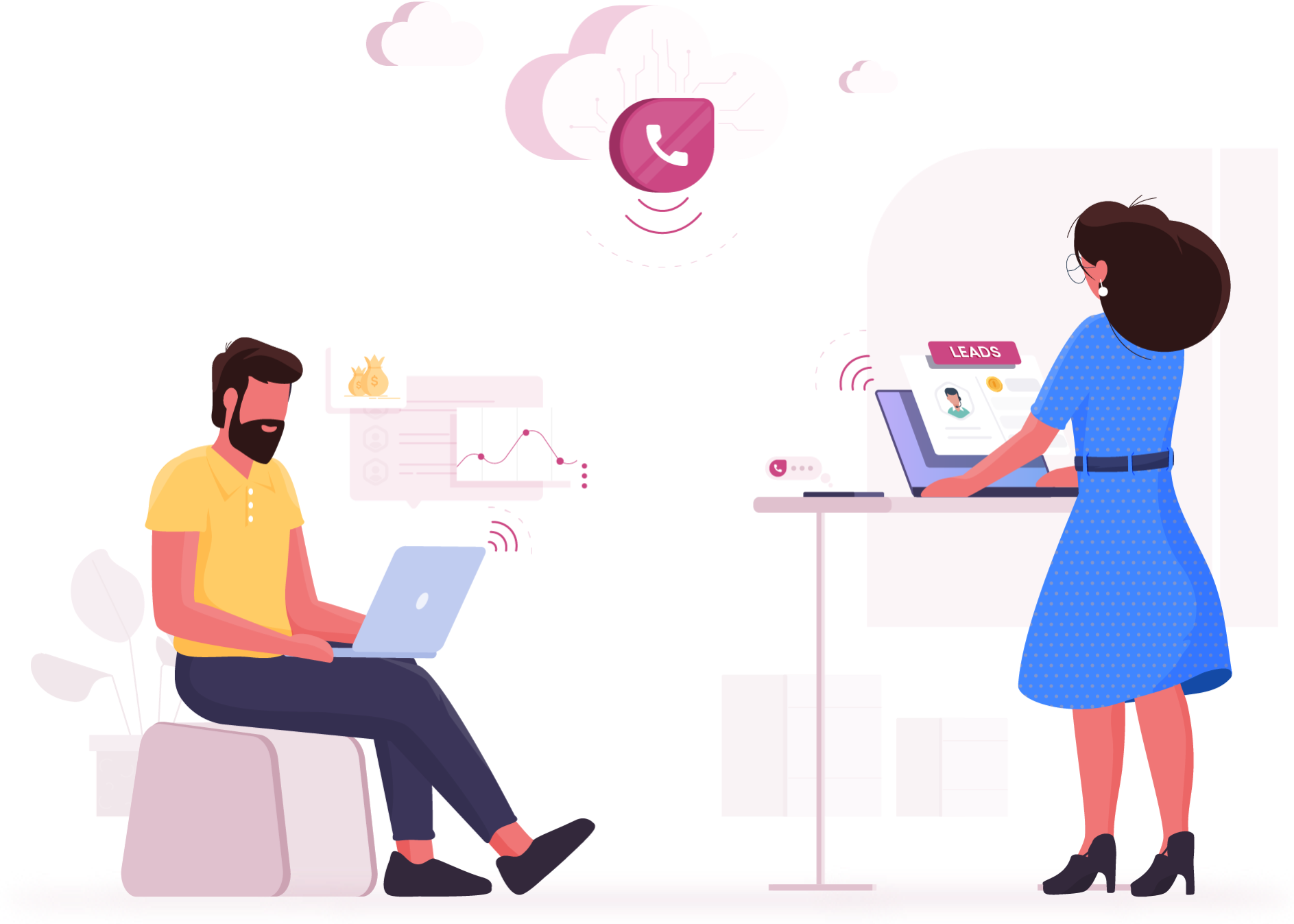 phone system for sales team