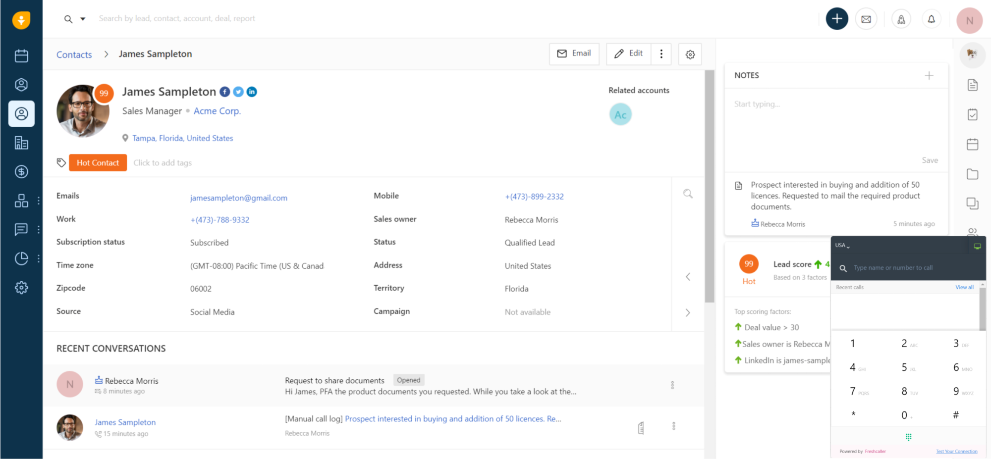 sales management system