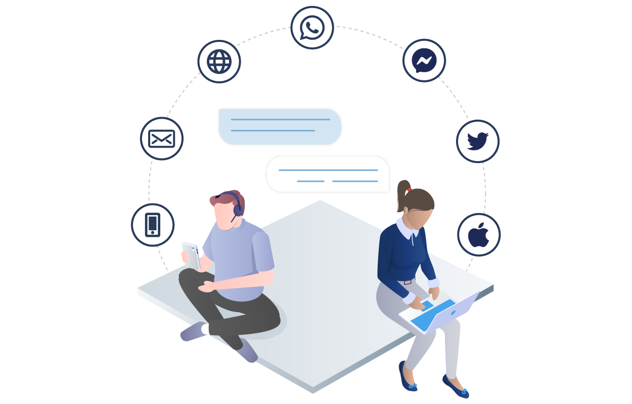 scale communication with customers through their everyday messaging apps