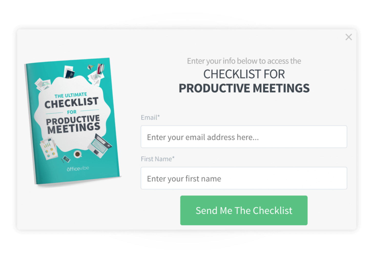 siempre hay que entregar lo prometido en el correo de bienvenida