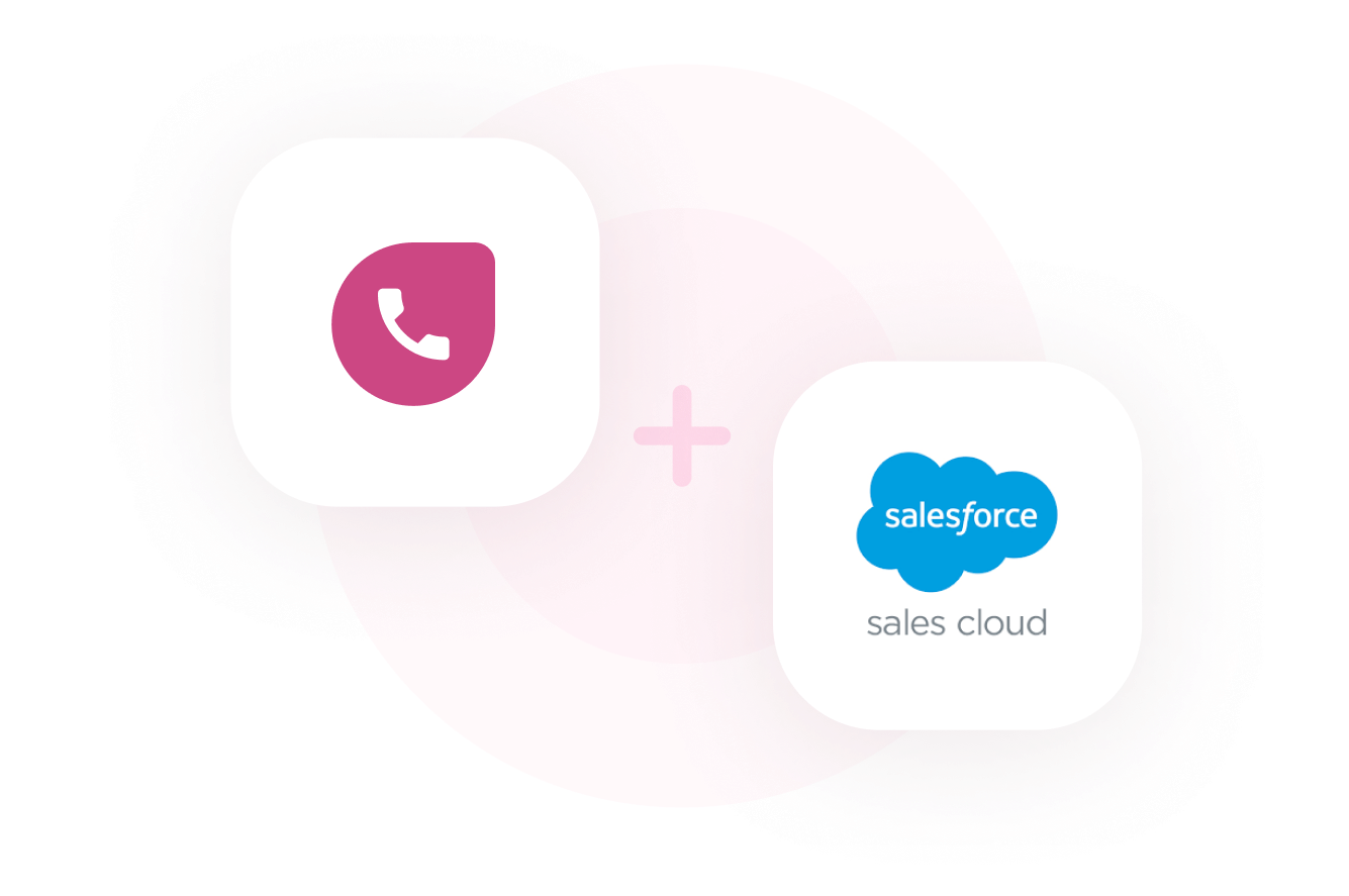 phone integration for sales cloud