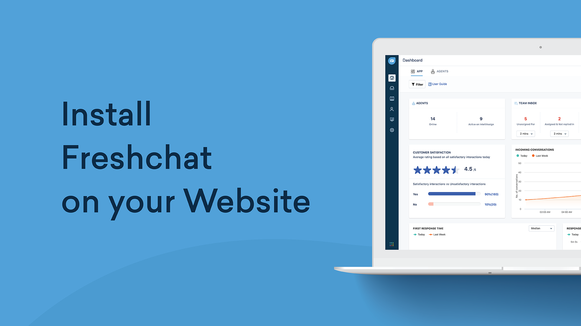 Install Freshchat on your Website