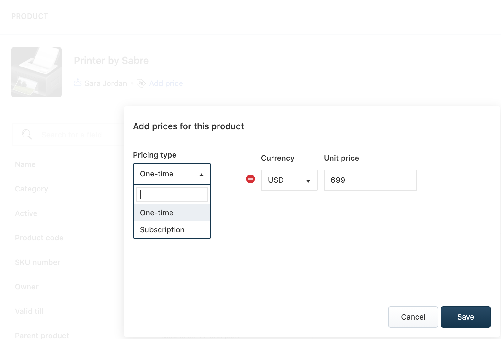 Eliminate pricing errors