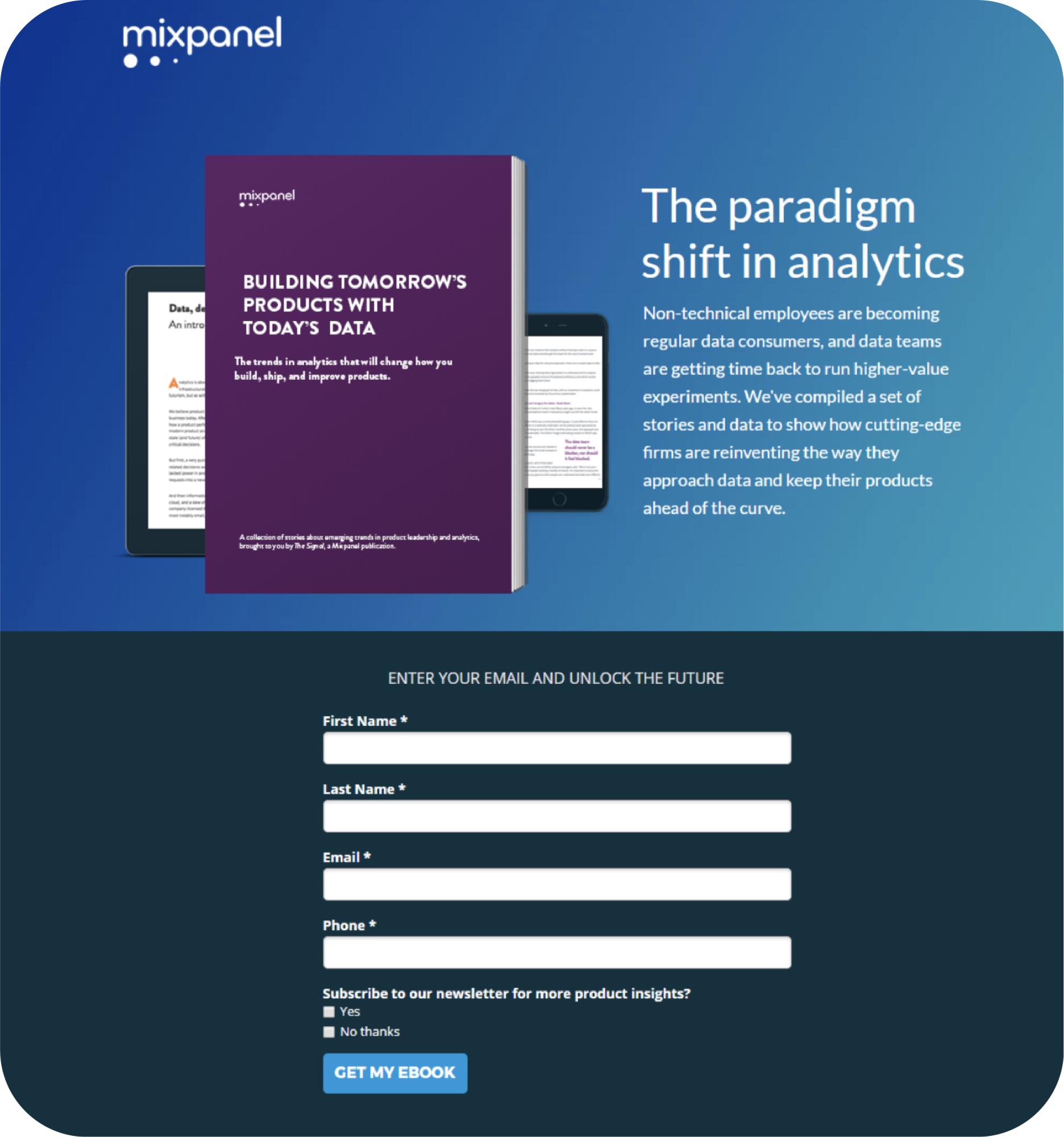 Conversion Funnel - Landing Page