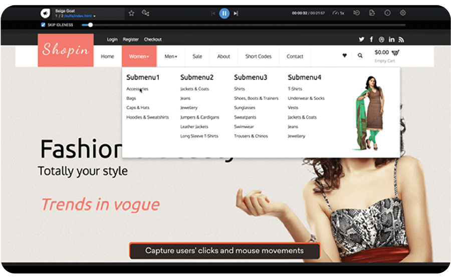 CRO Program: Visitor Recording