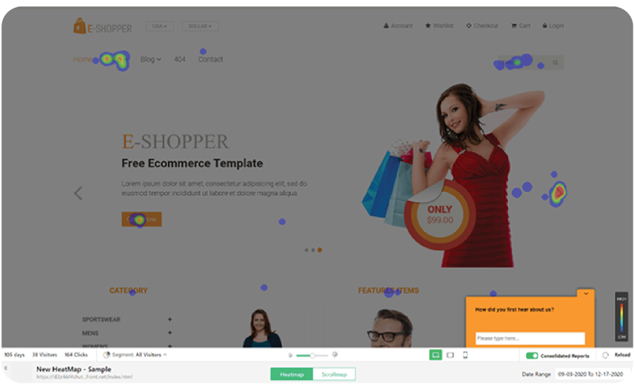 CRO Program: Heatmaps