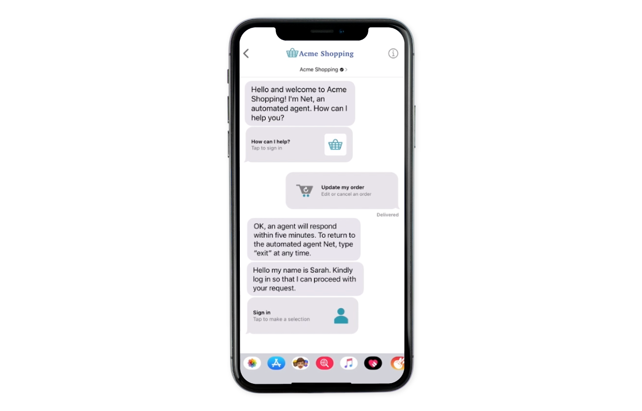 Apple Business Chat 4