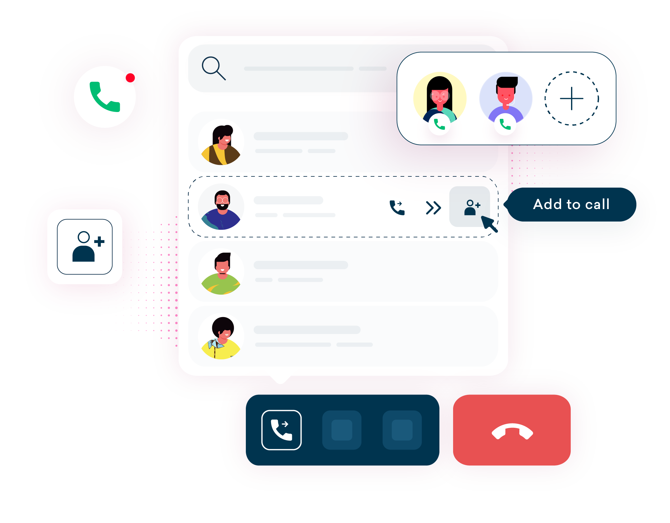 Call control features for your call center Freshcaller