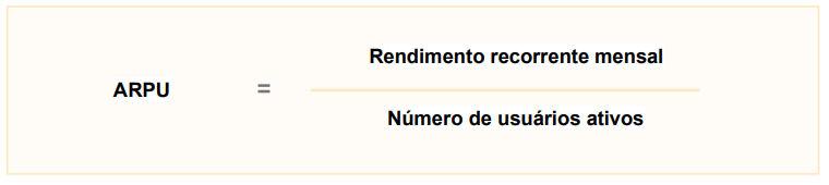 cálculo arpu