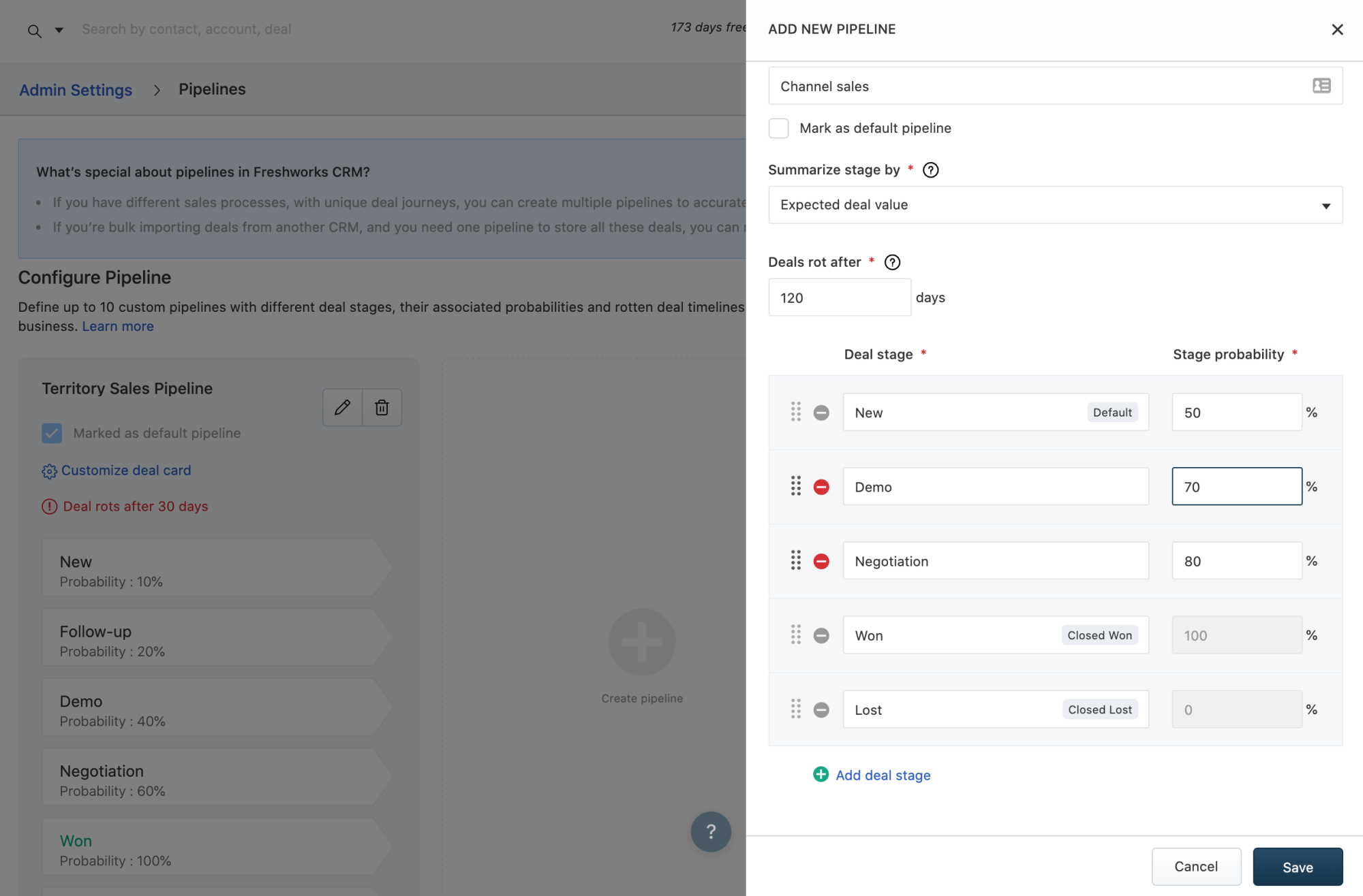 multiple sales pipelines