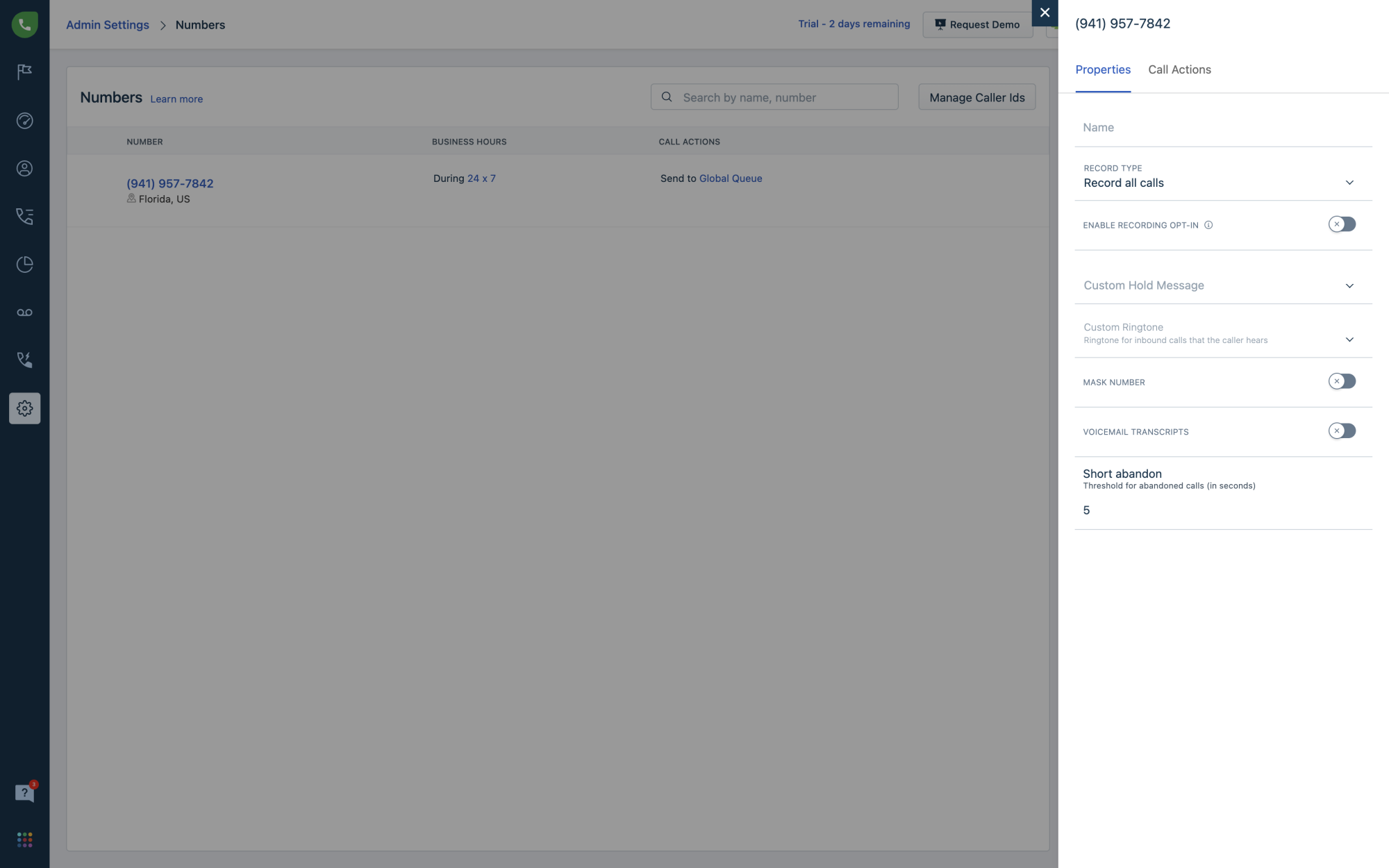 Phone Call Recording System Freshcaller