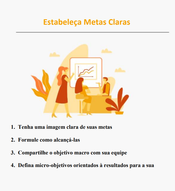 como construir um processo de vendas seja claro nos objetivos