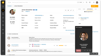 Con cada interacción usted avanza en convertir el lead en cliente.