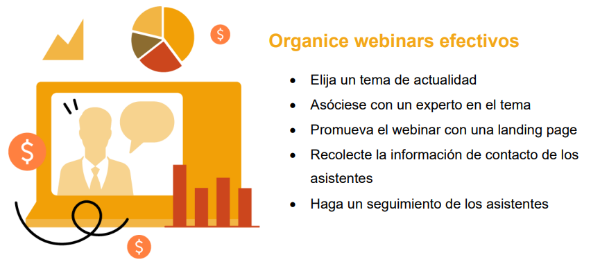 Lograr tener webinar exitosos para prospección