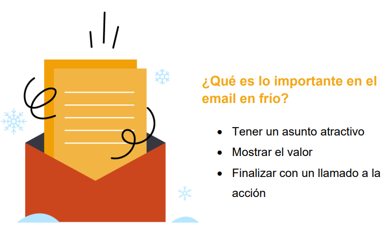 Puntos importantes en la prospección en frío por email