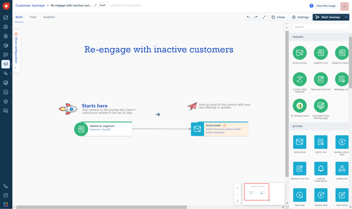 Re-engage email