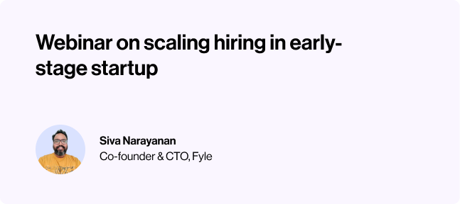 How to scale hiring for your startup