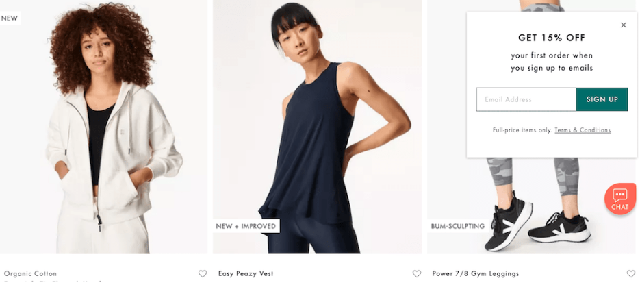 Millennial marketing: Sweaty Betty