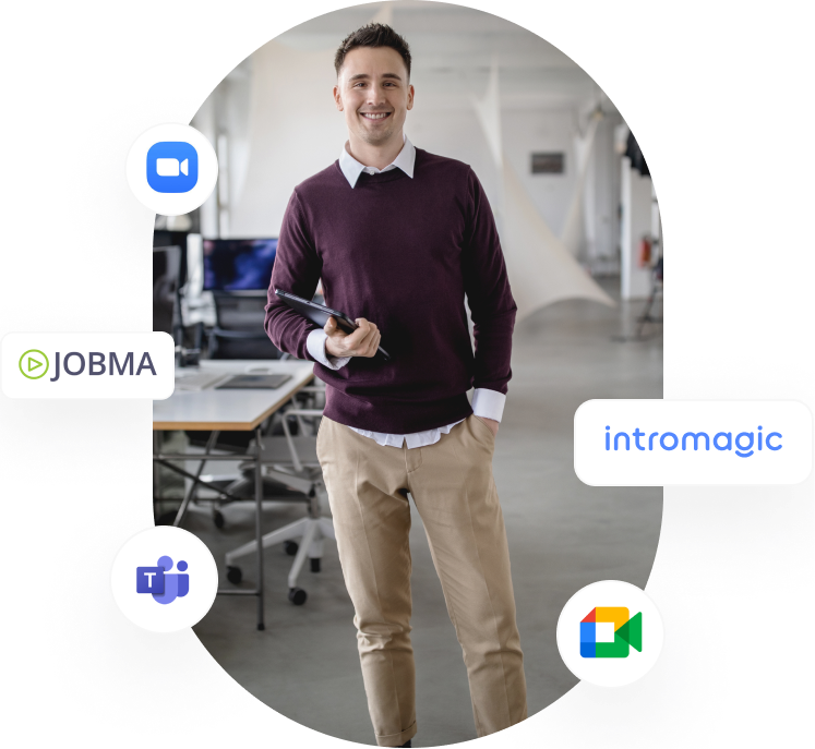 Freshteam integrates with online interview tools