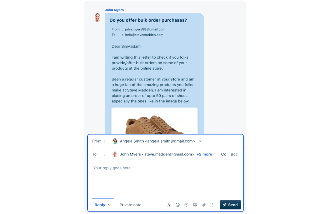 Email in Inbox image