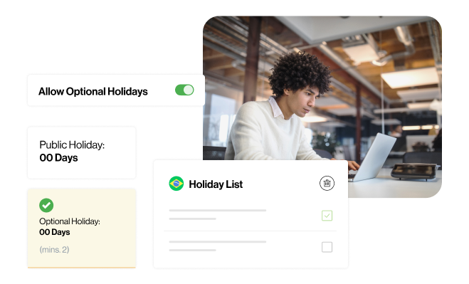 Optional Holidays with Freshteam Holiday Management Software