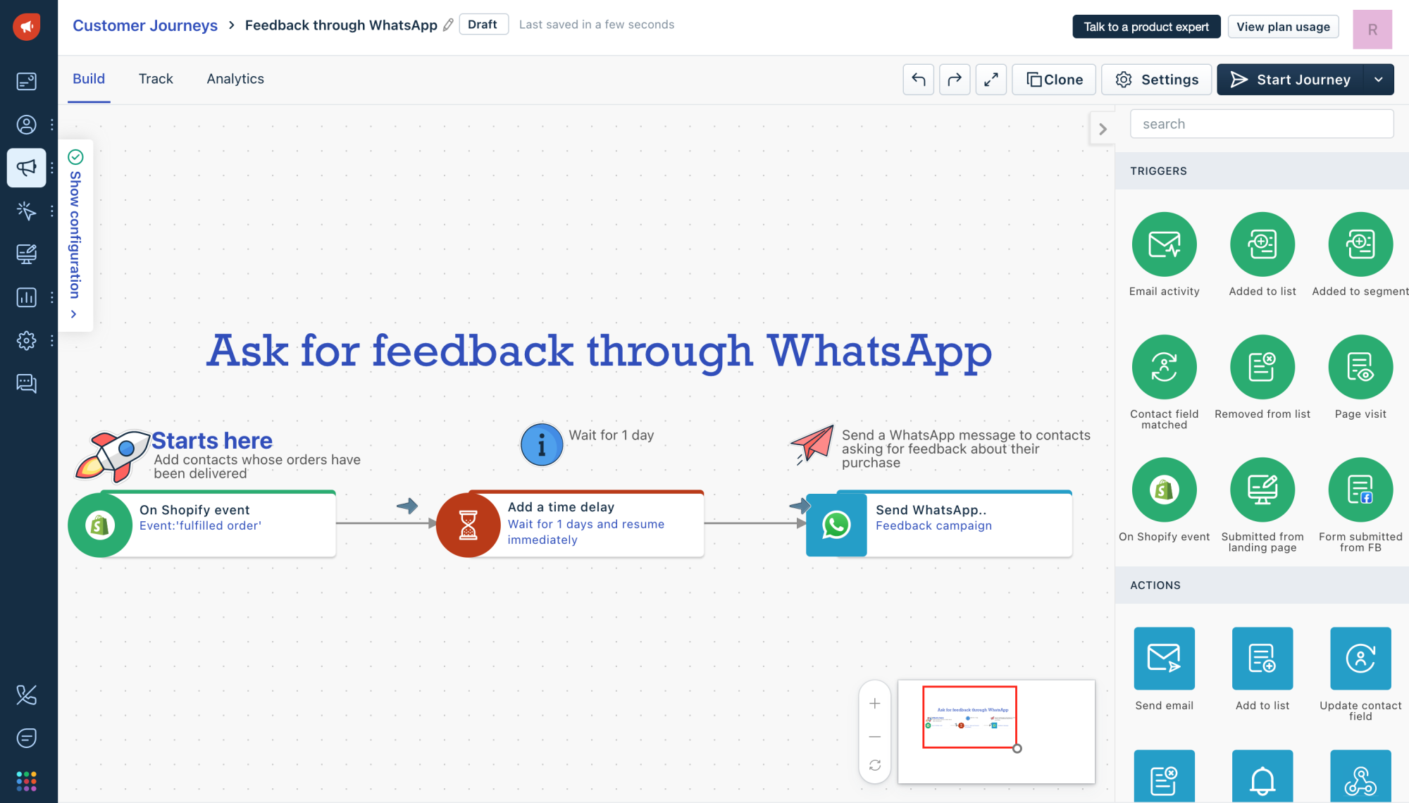 Improve experience with feedback journeys Image