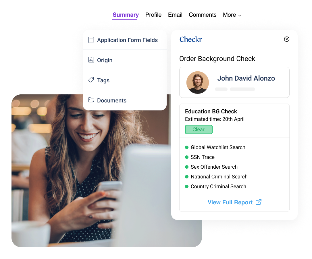 Best Background check software Freshteam