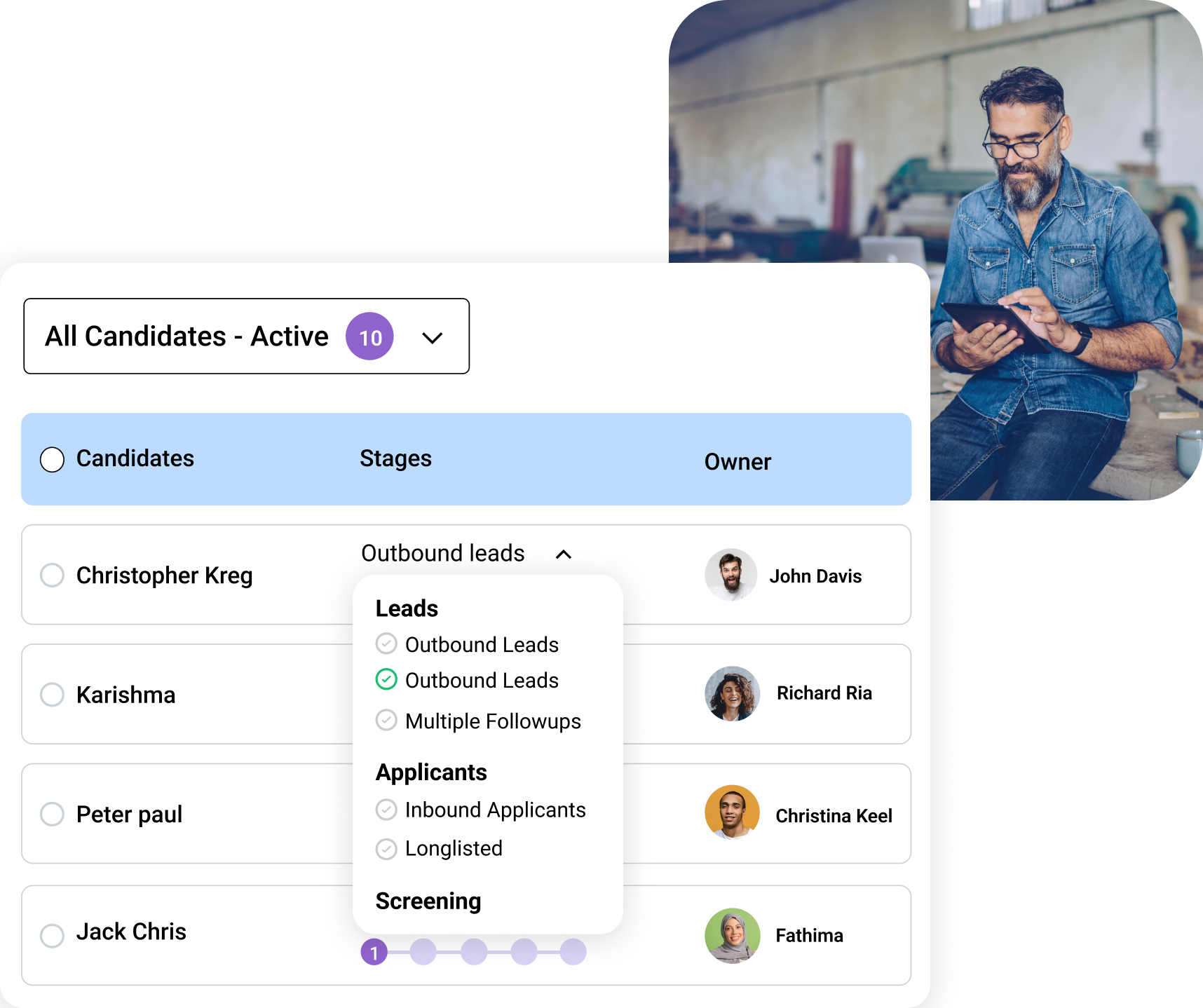 engage passive candidates