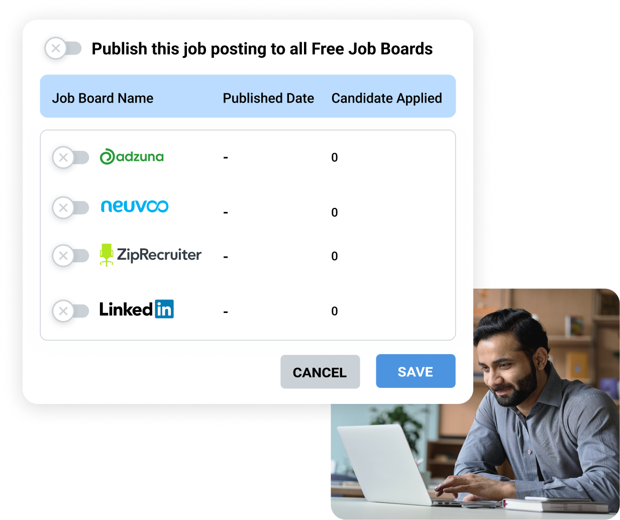 Source Candidates from LinkedIn