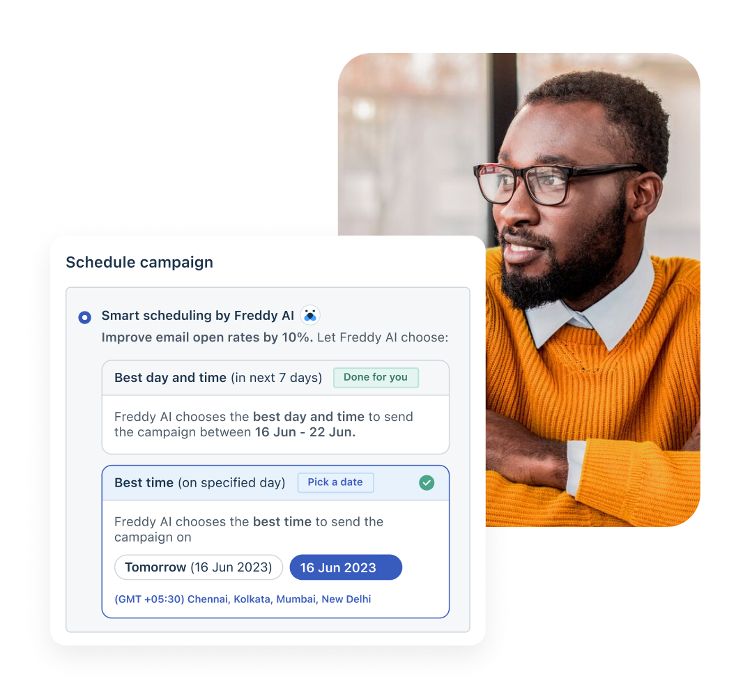 AI in marketing automation with Freddy | Freshworks
